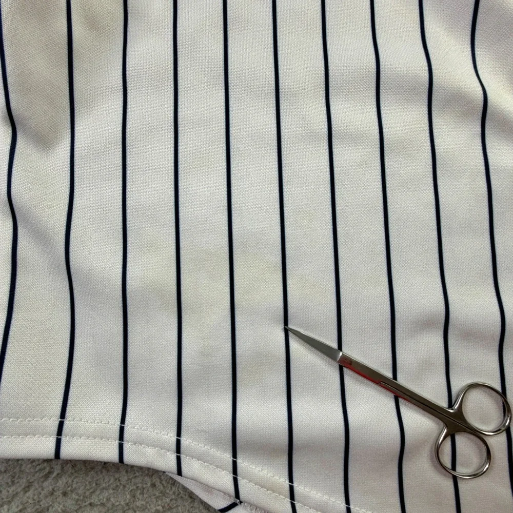 Don Mattingly New York Yankees 23 "Donnie Baseball" Majestic Pinstripe Jersey XL - Picture 6 of 12